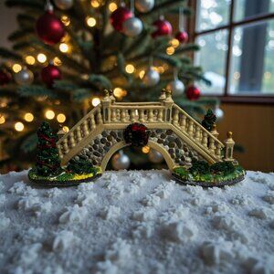 Lemax Carole Towne Park Footbridge Christmas Village Accessory (Damaged)